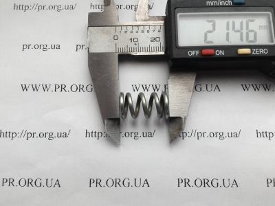 Пружина сжатия 1,8 х 11,6 х 21,5 (Артикул: S5448)