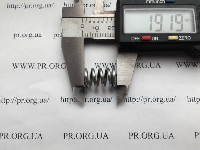 Пружина сжатия 1,8 х 11,6 х 19 (Артикул: S5449)