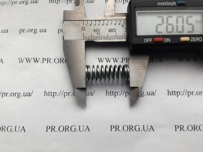 Пружина сжатия 1,2 х 9,8 х 26 (Артикул: S5495)