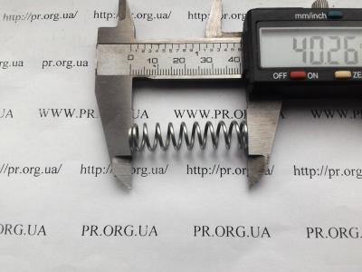 Пружина сжатия 1,2 х 10 х 40 (Артикул: S5496)