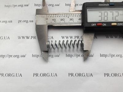 Пружина стиснення 1,2 х 10 х 38,5 (Артикул: S5497)