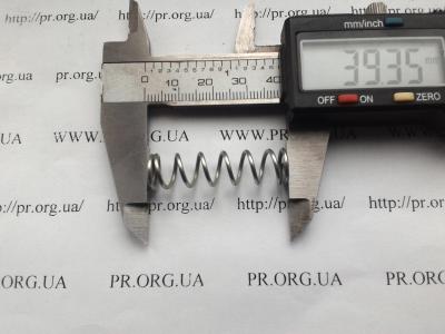 Пружина стиснення 1,2 х 10 х 39,3 (Артикул: S5503)