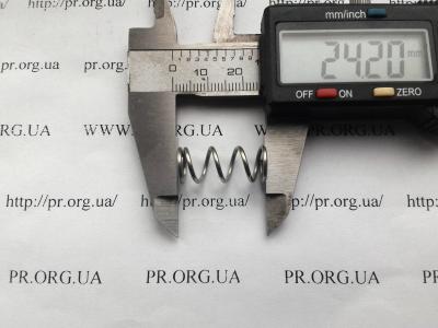 Пружина сжатия 1,2 х 10,2 х 24 (Артикул: S5507)