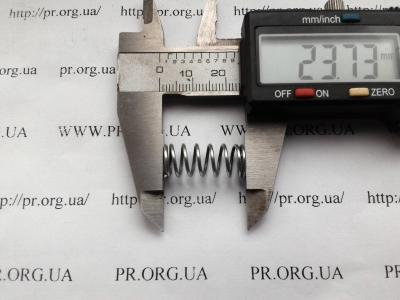 Пружина стиснення 1 х 9,7 х 23,5 (Артикул: S5519)