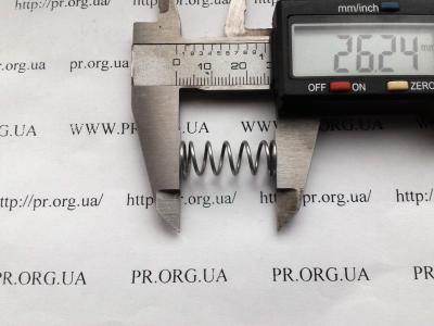 Пружина сжатия 1 х 9,7 х 26 (Артикул: S5521)