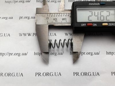 Пружина стиснення 1 х 9,6 х 24,5 (Артикул: S5522)