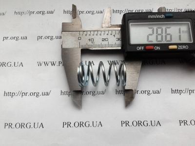 Пружина сжатия 1,6 х 16,2 х 28,5 (Артикул: S5524)