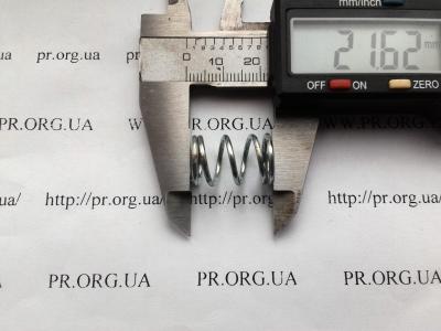 Пружина сжатия 1,4 х 13,4 х 21,5 (Артикул: S5533)