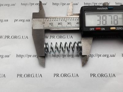 Пружина сжатия 1,3 х 11,9 х 38,5 (Артикул: S5534)