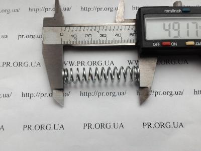 Пружина сжатия 1,2 х 10,4 х 49 (Артикул: S5537)