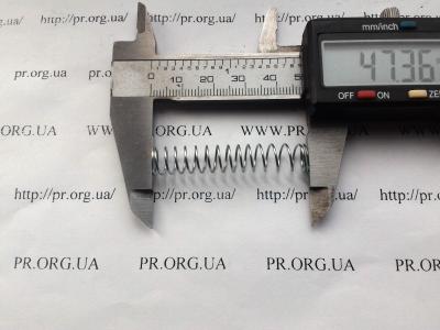 Пружина сжатия 0,7 х 8,7 х 47,5 (Артикул: S5583)