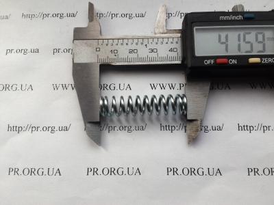 Пружина сжатия 1,5 х 10 х 41,5 (Артикул: S5588)