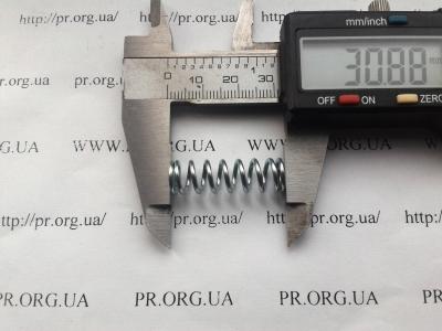 Пружина стиснення 1,3 х 9,3 х 31 (Артикул: S5592)