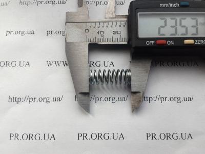 Пружина сжатия 1 х 9 х 23,5 (Артикул: S5597)