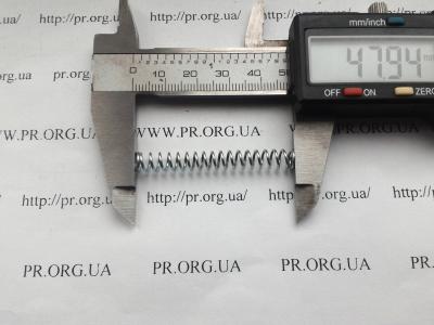 Пружина сжатия 0,8 х 5,9 х 48 (Артикул: S5603)