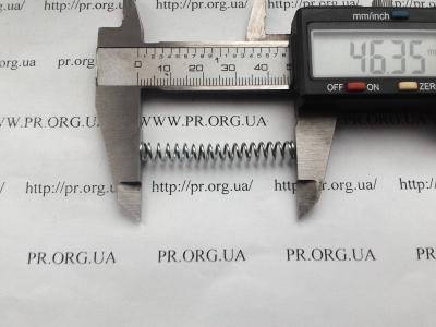 Пружина стиснення 0,8 х 5,8 х 46 (Артикул: S5606)