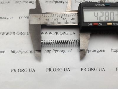 Пружина сжатия 0,8 х 5,9 х 43 (Артикул: S5610)