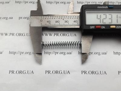 Пружина сжатия 0,8 х 5,9 х 42,3 (Артикул: S5611)