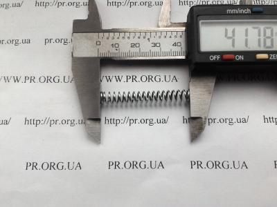 Пружина сжатия 0,8 х 5,8 х 41,8 (Артикул: S5613)