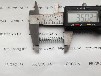 Пружина сжатия 0,8 х 6,2 х 35 (Артикул: S5620)