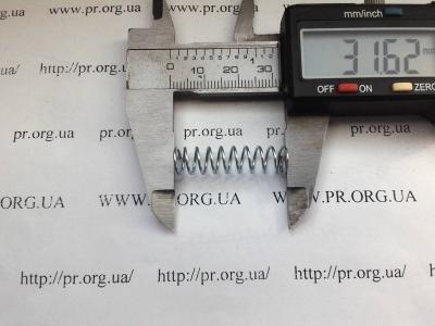 Пружина сжатия 0,8 х 8 х 31,6 (Артикул: S5629)