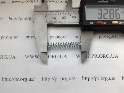 Пружина сжатия 0,8 х 5,9 х 32,8 (Артикул: S5633)