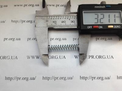 Пружина сжатия 0,8 х 5,9 х 32 (Артикул: S5634)