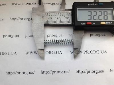 Пружина сжатия 0,8 х 5,9 х 32,2 (Артикул: S5635)