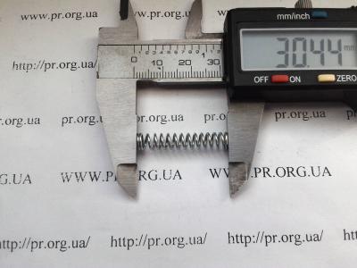 Пружина сжатия 0,8 х 5,8 х 30,5 (Артикул: S5641)
