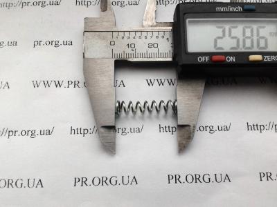 Пружина сжатия 0,8 х 6 х 25,8 (Артикул: S5653)