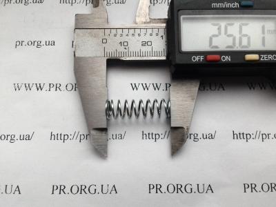 Пружина сжатия 0,8 х 8 х 25,5 (Артикул: S5658)