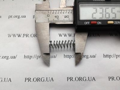 Пружина сжатия 0,8 х 8 х 23,5 (Артикул: S5660)