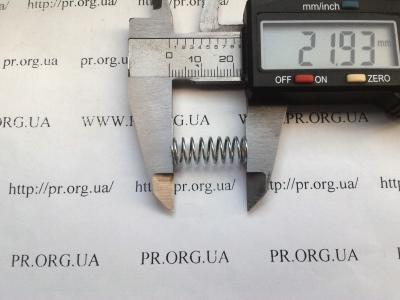 Пружина стиснення 0,8 х 8,2 х 21,8 (Артикул: S5666)