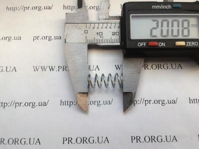 Пружина сжатия 0,8 х 8,6 х 20 (Артикул: S5674)