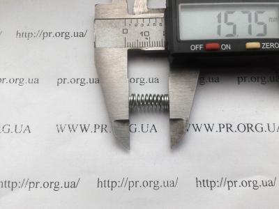 Пружина сжатия 0,8 х 6 х 15,8 (Артикул: S5690)