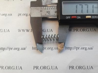 Пружина сжатия 0,8 х 8 х 17,5 (Артикул: S5701)