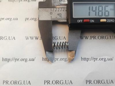 Пружина стиснення 0,8 х 8 х 14,8 (Артикул: S5702)