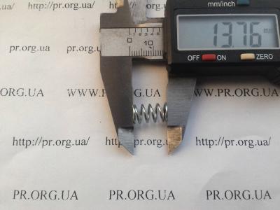 Пружина стиснення 0,8 х 8 х 13,8 (Артикул: S5703)