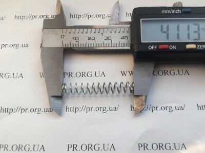 Пружина сжатия 0,7 х 6,9 х 41 (Артикул: S5704)