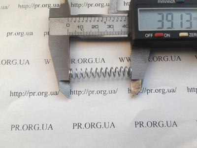 Пружина сжатия 0,7 х 7 х 39 (Артикул: S5705)