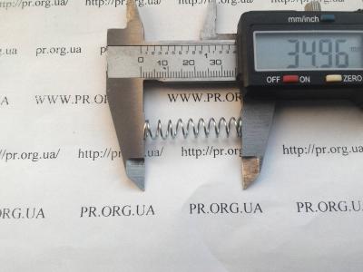 Пружина сжатия 0,7 х 7,4 х 35 (Артикул: S5709)