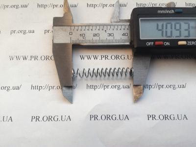 Пружина сжатия 0,7 х 6,7 х 41 (Артикул: S5714)