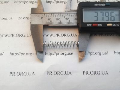 Пружина стиснення 0,7 х 6,7 х 38 (Артикул: S5720)