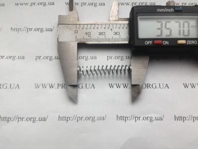 Пружина сжатия 0,7 х 6,7 х 36 (Артикул: S5721)