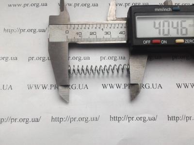 Пружина стиснення 0,7 х 6,8 х 40,5 (Артикул: S5726)