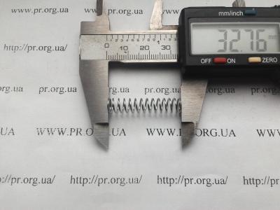 Пружина стиснення 0,7 х 6,9 х 32,8 (Артикул: S5738)