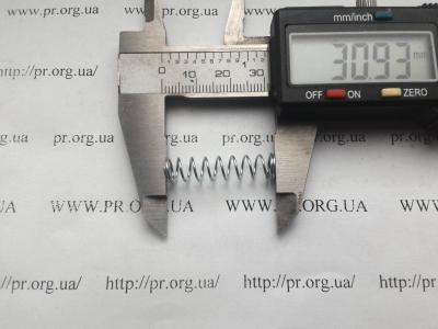 Пружина стиснення 0,7 х 7,2 х 31 (Артикул: S5739)