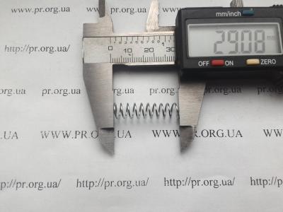 Пружина сжатия 0,7 х 7,2 х 29 (Артикул: S5740)