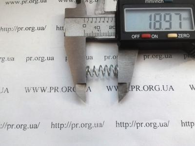 Пружина сжатия 0,7 х 7,2 х 19 (Артикул: S5752)