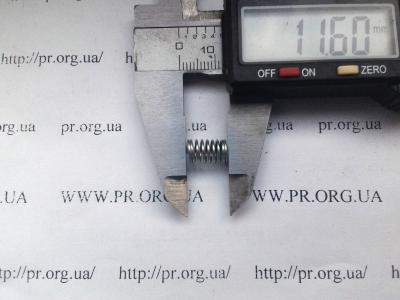 Пружина сжатия 0,7 х 6,6 х 11,5 (Артикул: S5766)